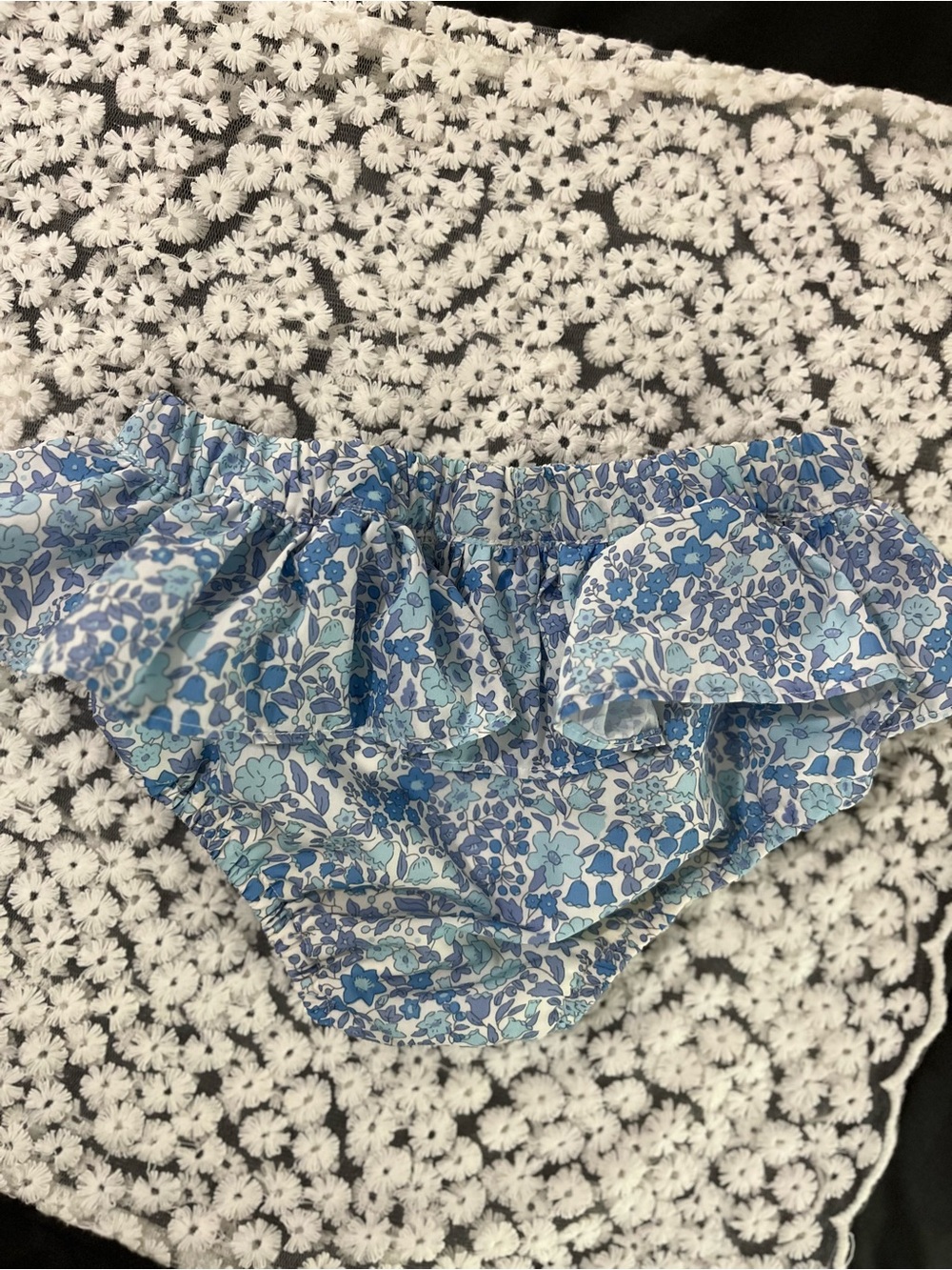 Cecil and Lou Floral Ruffled Swim Bottom - Picture 6 of 13